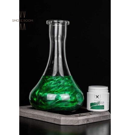 Υγρό Χρώματος xschischa 50gr Green Sparkle