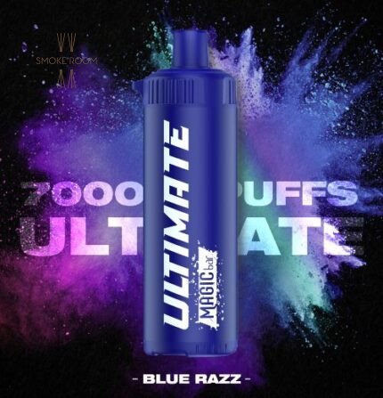 Magic Bar 7000Puffs Blue Razz 0% Nicotine