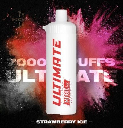 Magic Bar 7000Puffs Strawberry Ice 0% Nicotine