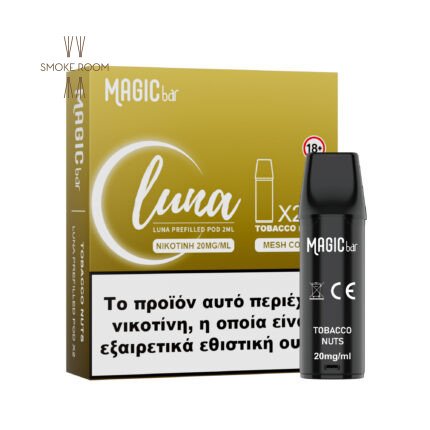 Magic Bar Luna Pre-filled Pod Tobacco Nuts