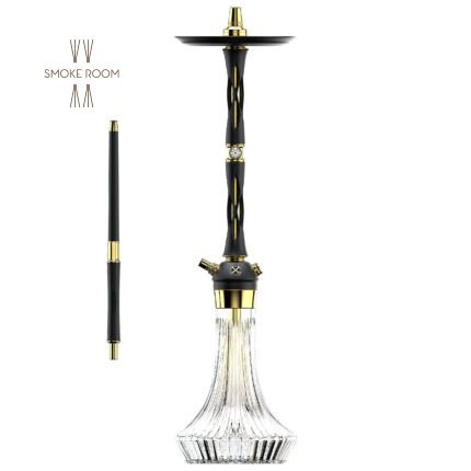 black gold blade hookah l2
