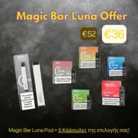 magic bar vape luna pod offer
