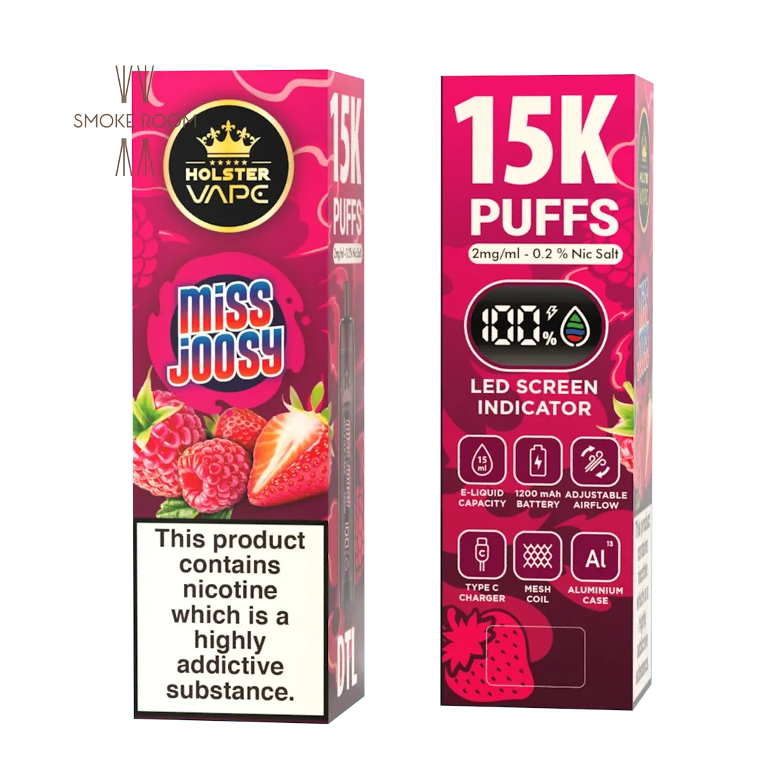 miss joosy_Single Front Holster Vape Miss Joosy Ηλεκτρονικό Τσιγάρο 15000 Τζούρες - Image 1