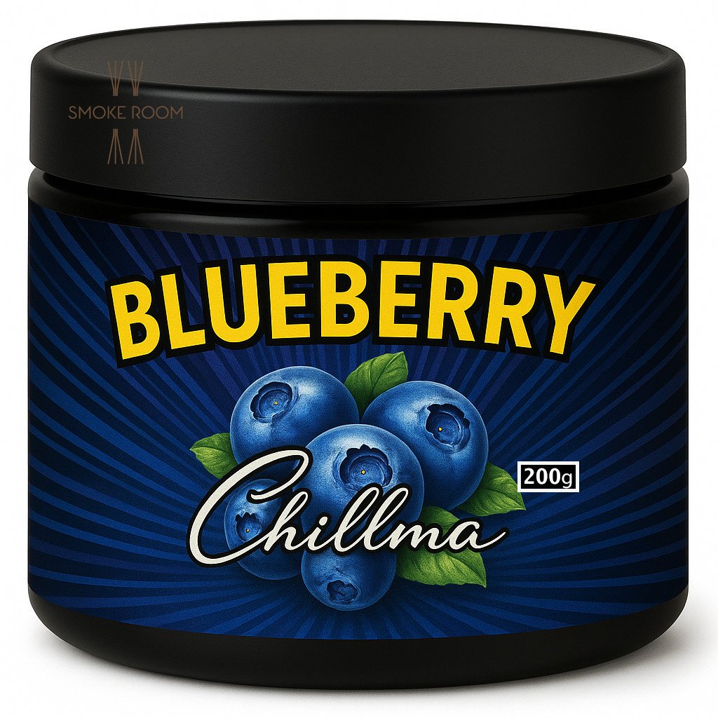 blueberry-chillma-200g Καπνός Ναργιλέ Chillma Tobacco Blueberry 200g - Image 1