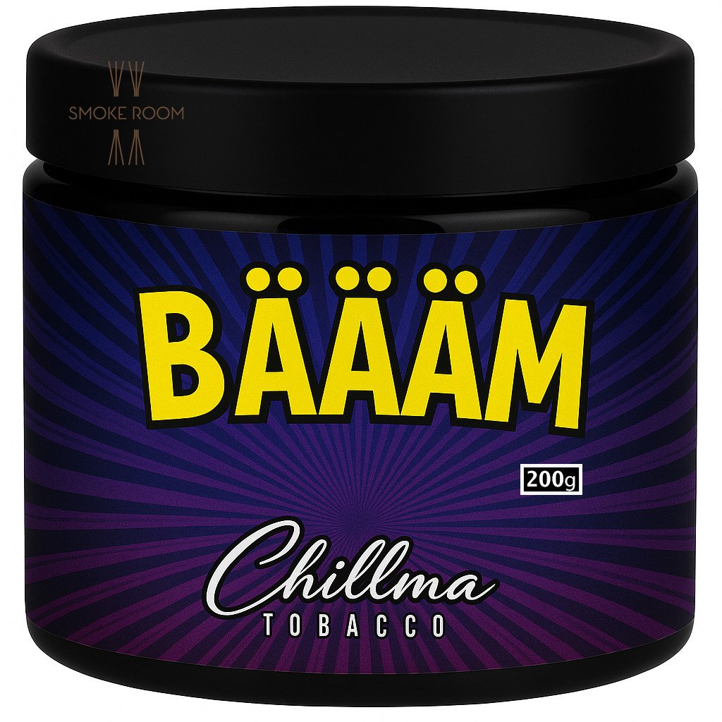 chillma-baam-hookah-tobacco-200g Καπνός Ναργιλέ Chillma Tobacco BÄÄÄM 200g - Image 1