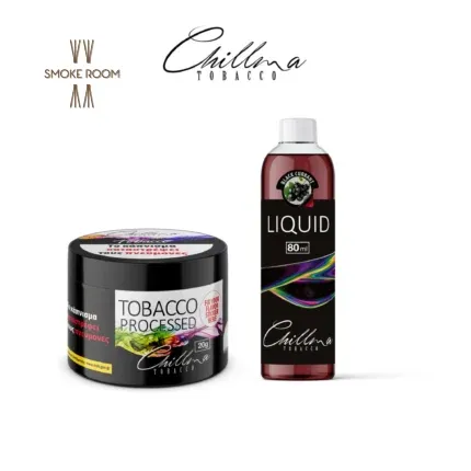 Καπνός Ναργιλέ Chillma Black Currant – Μαύρο φραγκοστάφυλο