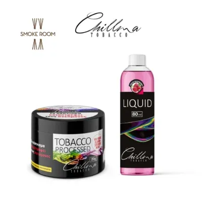Καπνός Ναργιλέ Chillma Fresh Raspberry – Σμέουρο, Πάγος