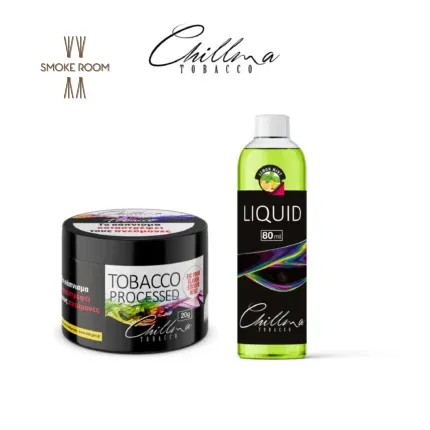 Καπνός Ναργιλέ Chillma Lemon Mint – Λεμόνι, Μέντα