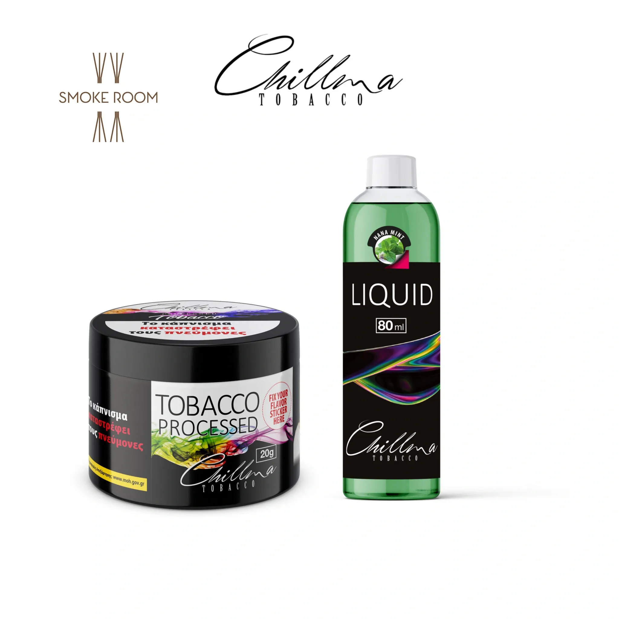 Καπνός Ναργιλέ Chillma Tobacco Nana Mint Καπνός ναργιλέ Chillma Tobacco Nana Mint με γεύση μέντα