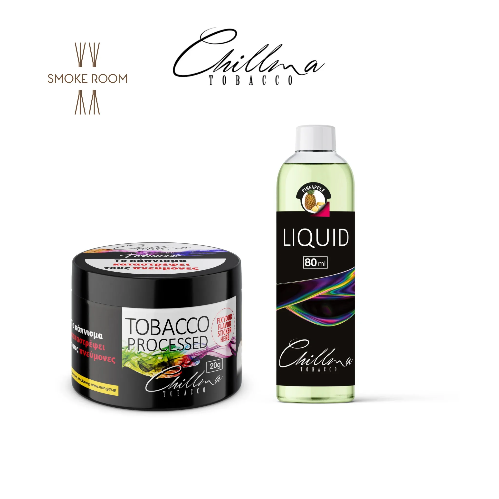 Καπνός Ναργιλέ Chillma Pineapple Καπνός Ναργιλέ Chillma Pineapple – Ανανάς