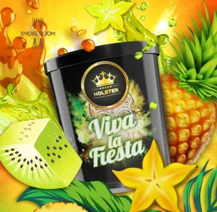 Καπνός Ναργιλέ Holster Viva La Fiesta – Αστερόκαρπος, Passion fruit, Πορτοκάλι, Μάνγκο